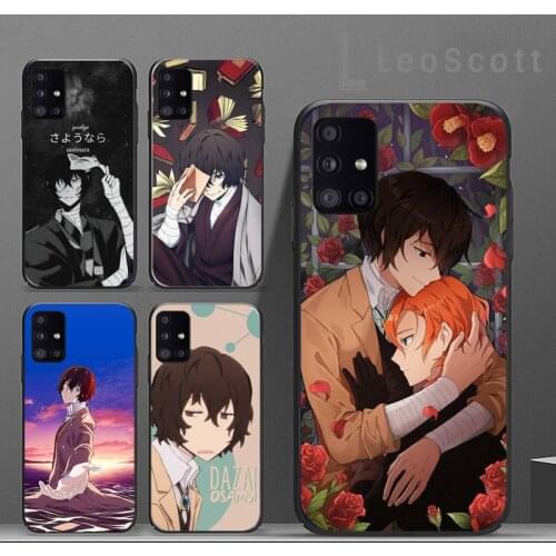 Bungou Stray Dogs Dazai Osamu Phone Case For Samsung A40 A31 A50 A51 A71 A20E A20S S8 S9 S10 S20 Plus note 20 ultra