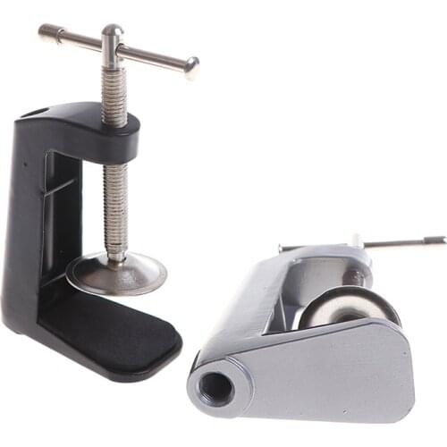 Hardware Stainless Steel Swing Arm Fixed Base Home Bracket Holder Table Lamp Clamp Desk Anti Slip Tools Portable Accessories
