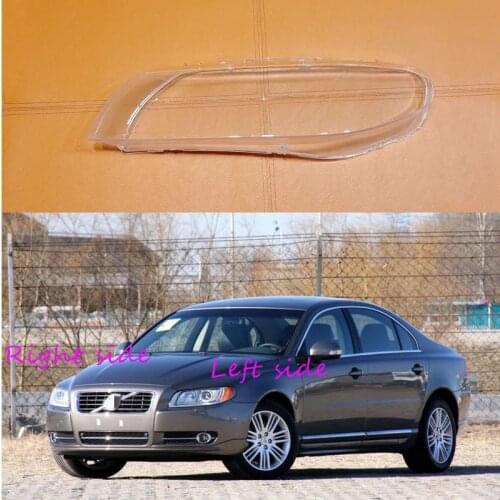 For Volvo S80 2009 2010 2011 2012 2013 2014 2015 Car Headlight Cover Headlamp Lens Auto Shell Cover