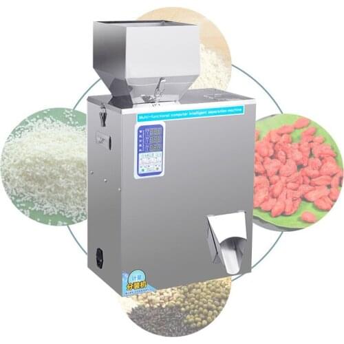 Small Desktop Quantitative Scale Grain Weighing And Powder Filling Machine Granule Tea Packing Machine 350W