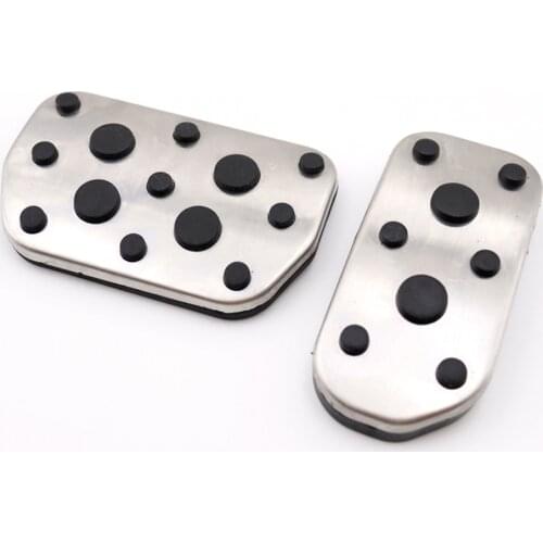 Stainless Steel Gas Fuel Brake Pedal Pads Cover AT For LEXUS NX NX200 NX300H NX200T For Toyota Corolla 2012-2018 RAV4 2014-2018