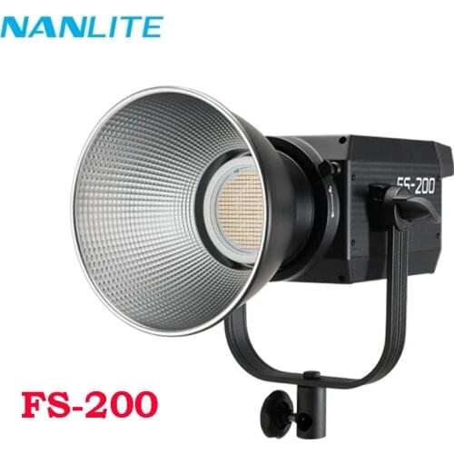 Nanlite FS-200 FS 200W LED Photography Light 5600K Professional Outdoor Monolight FS200 studio Light Nanguang