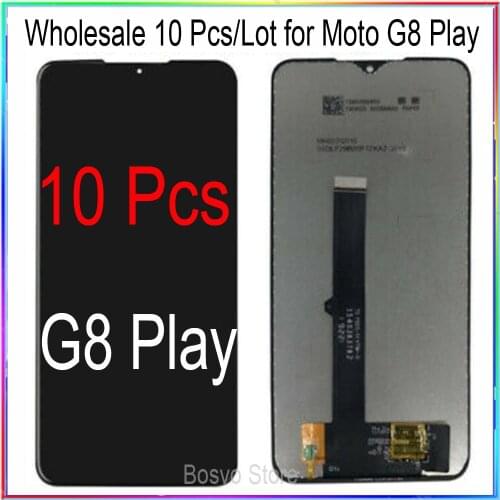 WholeSale 10 Pcs/lot for Moto G8 Play LCD Screen Display with Touch Digitizer Assembly XT2015 XT2015-2