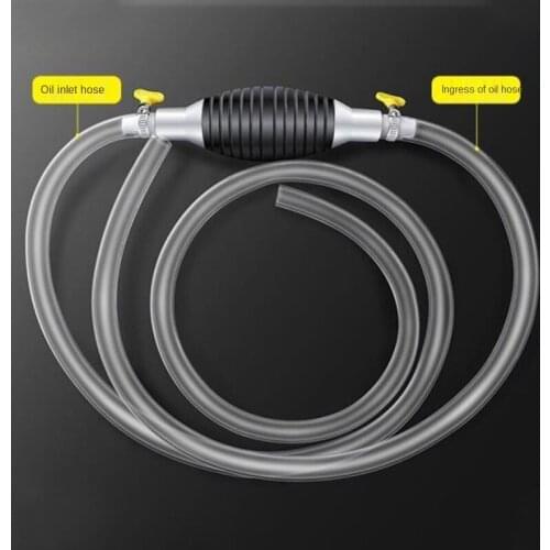 Useful Fuel Liquid Transfer Pump Manual Hand Pump Suction Oil Water Petrol Diesel Fuel Liquid Transfer Pump Pipe