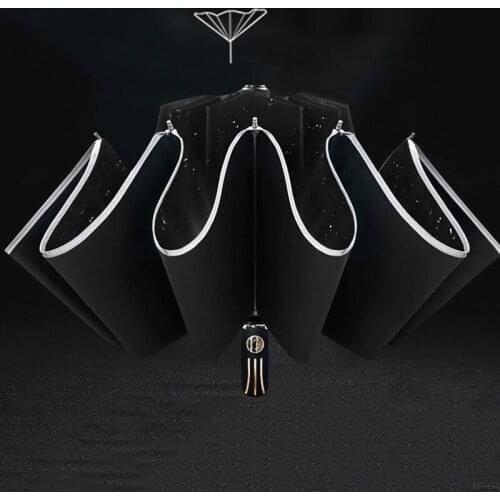 Fully Automatic Rain Sun Umbrella Rainy Woman Folding Umbrella Anti-UV Rain Female Automatic Gifts Parasol Boys Women Paraguas