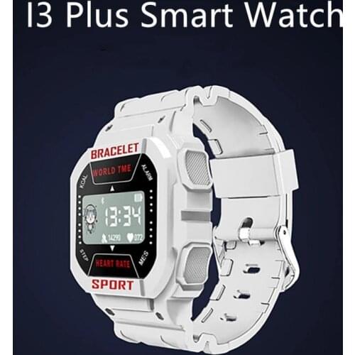 I3 Plus Smart Watch For Women Men Heart Blood Pressure Sport Fitness Tracker-pedometer Outdoor Waterproof Smartwatch Dropship