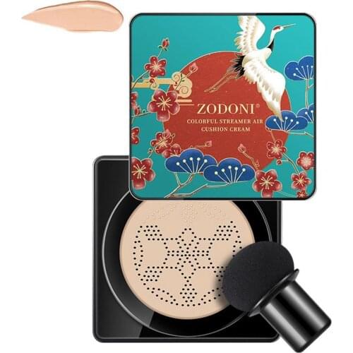 20g Air Cushion Mushroom CC Cream Base Moisture Cushion Foundation Mushroom Head CC Cream Concealer Whitening Makeup Cosmetic