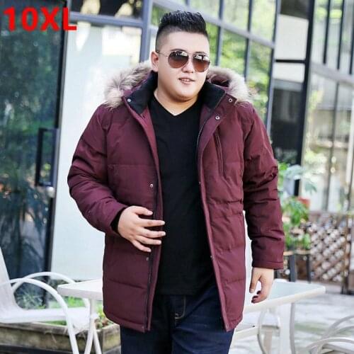 ZENGKER Men's Long Down Jackets