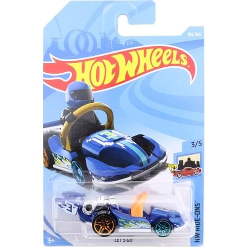 2018-183 Hot Wheels LETS GO Mini Alloy Coupe 1/64 Metal Diecast Model Car Kids Toys Gift