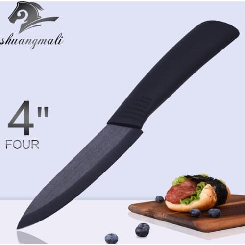 2019 Ceramic Kitchen Knife 4 Inch Vegetable Knives Camping Knives ABS Handle Cutter Cooking Tool with Knife Cover
