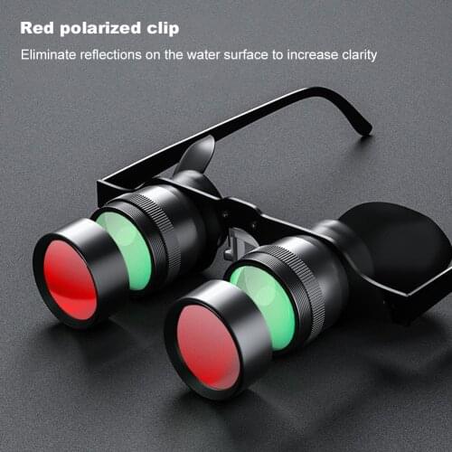 2021 Men Women Binoculars Glasses For Fishing Telescope Glasses Zoom Magnifier Night Vision for Hunting Hiking Outdoor Tool