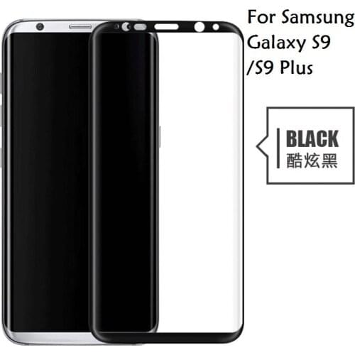 3D Curved Full Cover Tempered Glass For Samsung Galaxy s9 Screen Protector Protective Film For Samsung Galaxy S9 Plus Glass