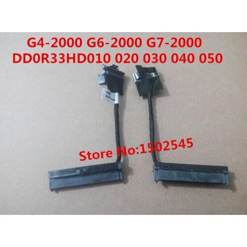 Free Shipping New Original Laptop Hard Disk Interface Cable For HP G7-2000 G6-2000 G4-2000 Series HDD Cable DD0R33HD010 020 030