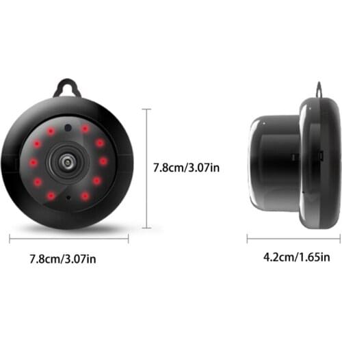 US/UK/EU Plug Wireless Mini WIFI Camera AP Hotspot Remote Monitoring Webcam