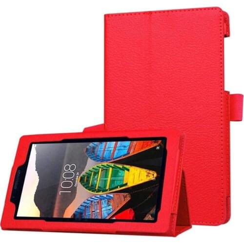 For Lenovo Tab 3 710F Case Magnet Stand Flip PU Leather Cover For Lenovo Tab 3 7.0 710F 710I Essential Fundas Shell Sleeve Bag