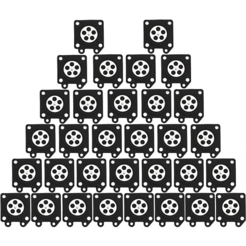 Carburetor Parts Chainsaw Carburetor Membrane Pads Repair Parts Metering Diaphragm Gaskets for Zama Chainsaw Carburetor 2500/380