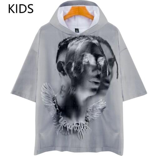 2 to 14 years old Kids Hooded Tshirt Pop Singer Khea 3D Printed Oversized Tops Mens T-shirt Summer Women Plus Size Clothing 4XL
