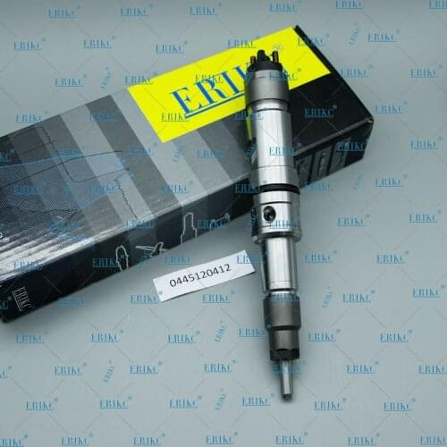 ERIKC 0 445 120 412 Auto Engine Systems Common Rail Injector 0445120412 Generator Diesel Fuel Injectors 0445 120 412