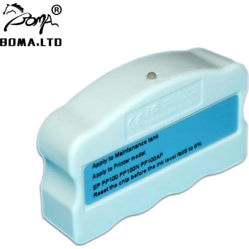 HOT 1 PC Maintenance Tank Chip Resetter For Epson PP100 PP100II PP-100II PP100N PP100AP PP-100N PP-100AP Printer Waste Ink Tank