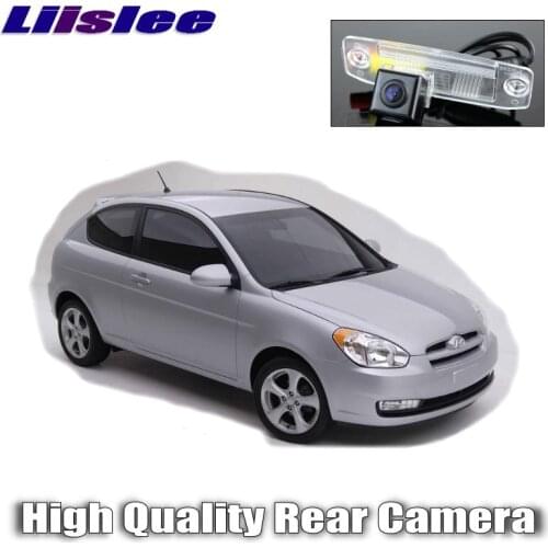 Liislee Car HD Reversing Camera Rear View Camera For Hyundai Accent MC 2005~2012 Night Vision WaterProof Dedicated Car Camera