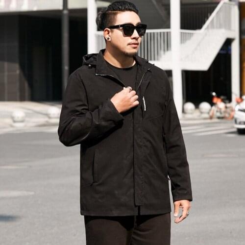 Hot Selling Camouflage Jacket 2020 8XL 7XL Spring Autumn New Men Casual Sunscreen Student Windbreaker Hooded Jacket Large Size