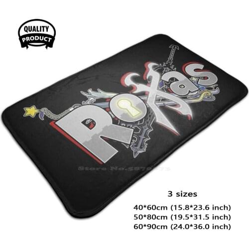 Roxas Title Soft Foot Pad Room Goods Rug Carpet Kingdom Hearts Sora Roxas Nobody Organization 13 Thirteen Keyblade