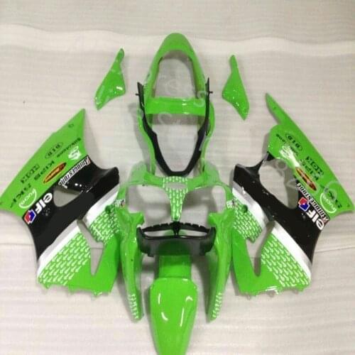 Motocle Fairing For KAWASAKI Ninja ZX6R 00-02 ZX-6R 2000-2002 6R 00 02 ZX 6R 2000 2002 00 01 02 green black white Fairing