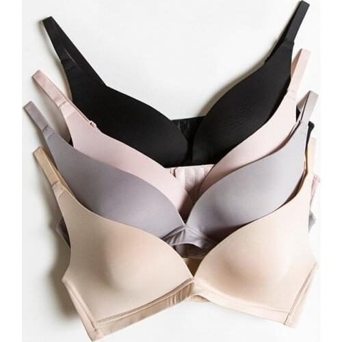 100% Real Silk Lining with outside lace fabric everyday Comfortable Wireless Bra