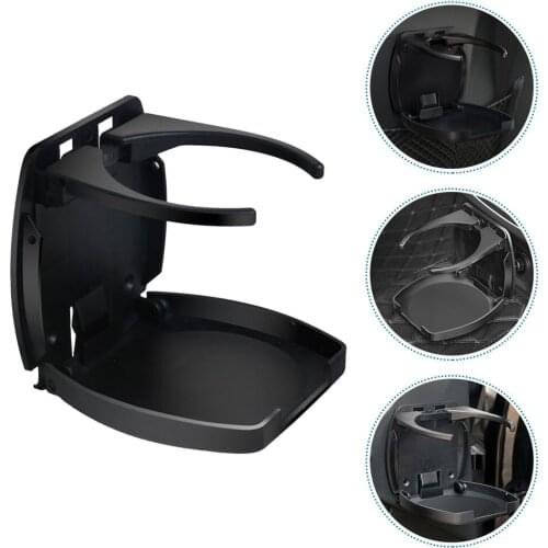 Folding Telescopic Car Cup Holder Automobile Screw Mount Drink Cup Holder Stand