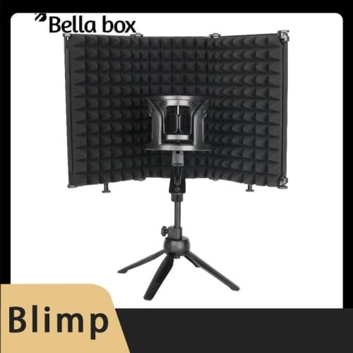 Condenser Microphone Recording Studio Three Door Sound Insulation Cover Microphone Noise Reduction Board Sound Absorption Cover