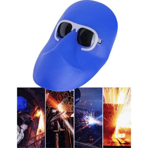 Welding Mask Elastic Band Head Wearable Half Helmet Argon Arc Cap Eyes Protecting Welders Face Shield Head Protector