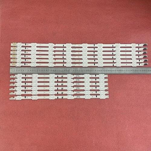 12 PCS LED Backlight strip for Samsung UN50HU6950 UE50HU6900 UE50HU7000 BN96-32179A 32178A 2014SVS_UHD_50 DUGE-500DCA-R3 500DCB