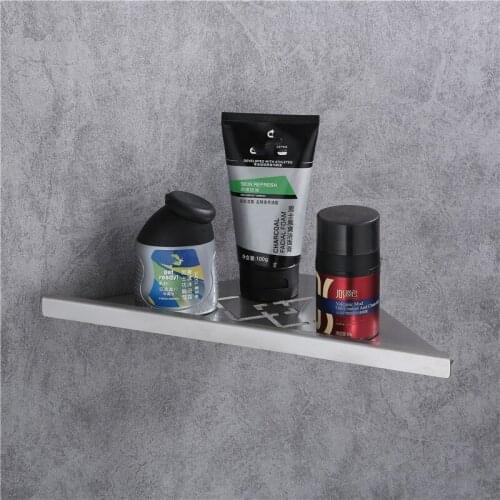 Bathroom Kitchen Corner Shelves Stainless Steel Wall Shelf Shower Shampoo Cosmetic Storage Bathroom Accessories Bathroom Stand