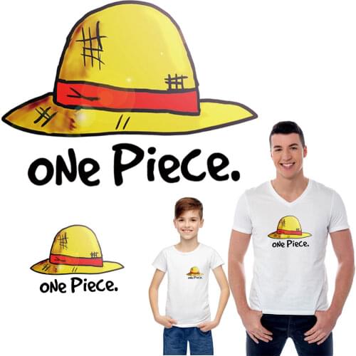 Gold hat one piece iron stickers patches for clothing transfert thermocollants t-shirt thermo transfers for boy diy parches ropa