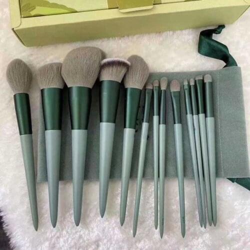 13Pcs Makeup Brushes Set Face Eye Shadow Foundation Powder Eyeliner Eyelash Lip Make Up Brush Maquiagem Beauty Tool with Bag
