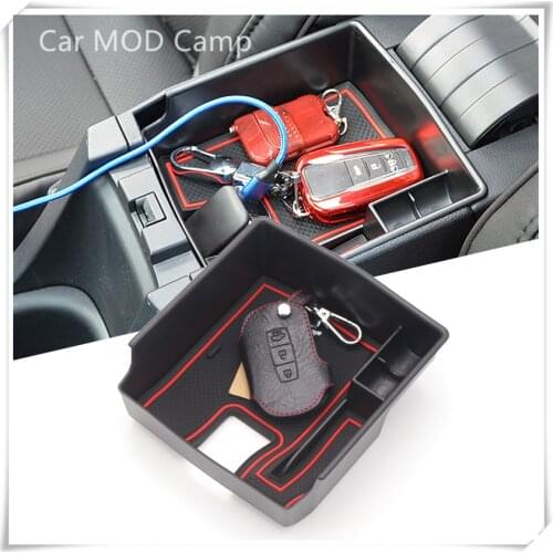 For Toyota Corolla E210 2019 2020 Plastic Interior Central Armrest Storage Box Holder Organizer Case Car Styling