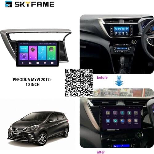 For Perodua Myvi 2017 Car Radio Stereo Android Multimedia System GPS Navigation DVD Player