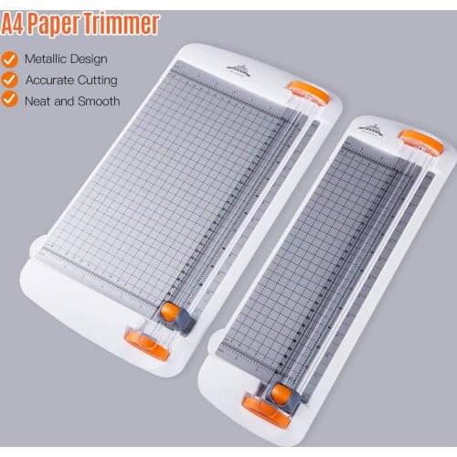 A4 Paper Trimmer Desktop Paper Machine 12.2 Inch Cutting Length for Craft Paper Card Photo Laminated Paper Scrapbook