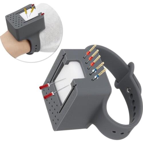 Endo Root Canal File Watch Wrist Endo Measuring Block Endodontic Files Drill Stand Holder Ruler Autoclavable Scale Watch Sponge