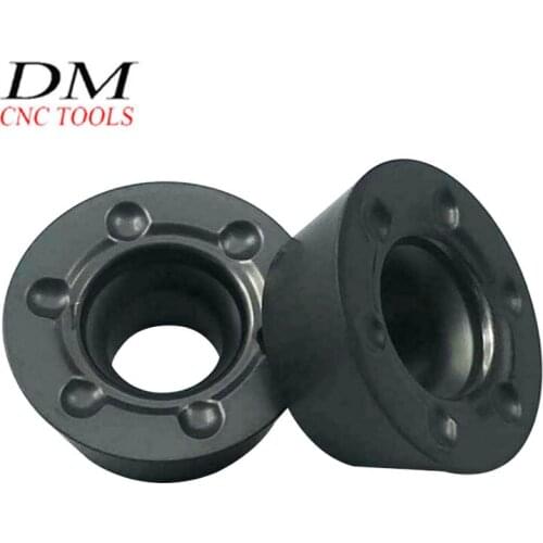 RPMT1204MO BP1125 Carbide lathe blade CNC milling blade round blade 10Pcs