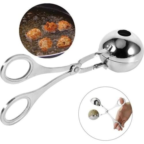 Steel Meatball Maker Meatballs Meat Clips Kitchen Tool Accessories W6V3