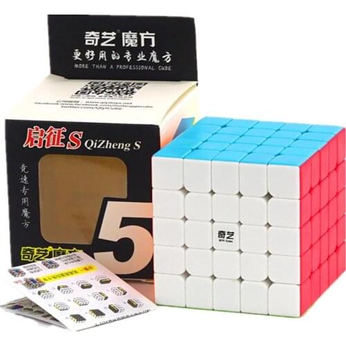 Qiyi Qizheng S 5x5x5 Magic Cube 5X5 Stickerless Toys For Children