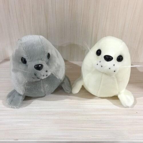 1pc Cute 26cm Soft Sea Lion Plush Toys Sea World Animal Seal Plush Stuffed Doll Baby Sleeping Pillow Kids Girls Gifts
