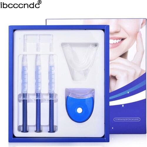 3pcs/6pcs Teeth Whitening Dental Bleaching System Oral Gel Kit Tooth Whitener Dental Equipment Cold Light Tooth Beauty Suit