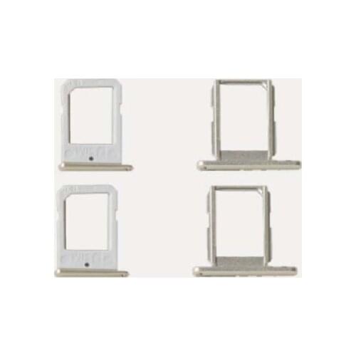 50pcs For Samsung Galaxy S6 G920 / S6 Edge G925 S6 Edge Plus G928F SIM Card Tray Holder Slot Replacement parts Gold Silver Grey