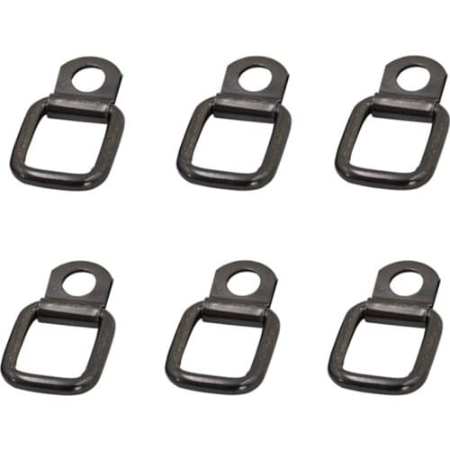 AU05 -Tie-Down D-Rings for Jeep Wrangler JL JT JK TJ YJ LJ 1995-2020,for Jeep Wrangler Trunk Cargo Net Tie Down Strap Stainless