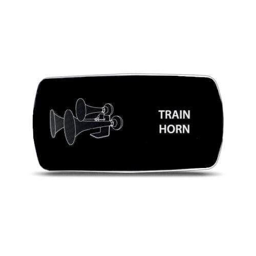 12-24V Car TRAIN HORN 12V 20A Toggle Rocker Switch Blue LED Light 5Pin ON OFF switch for RV SUV ATV CAMPER CARAVAN