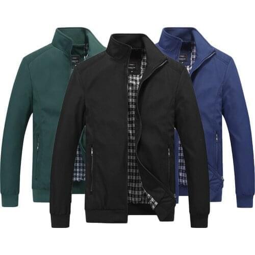 Spring autumn and winter pure color stand-up collar fashion long sleeve loose cap zipper jacket#288129