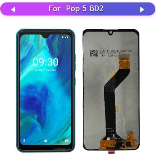 For Tecno pop 2 BD2 Display Touch Screen Assembly Glass Panel Digitizer Replacement