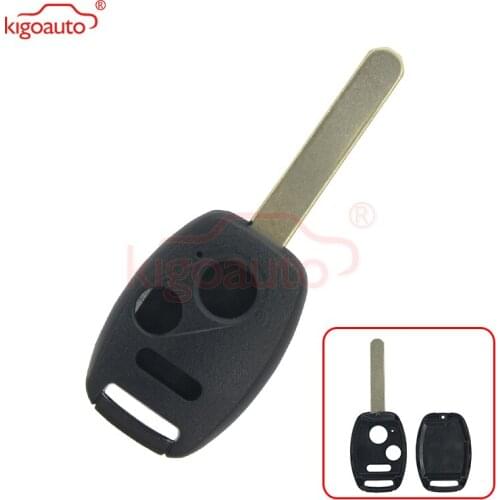 Kigoauto (No chip room) Remote key shell 2 button with panic for Honda Ridgeline CRV Fit Polit